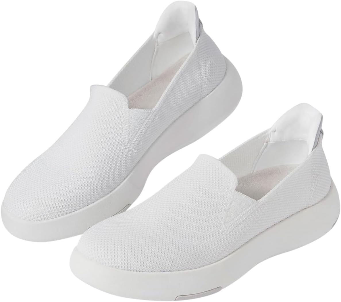 【未使用】steppi(ステッピ)ニットシューズ　洗えるバイカラーパンプス 撥水 steppi｜【洗える/撥水】 バイカラー ポインテッドパンプス